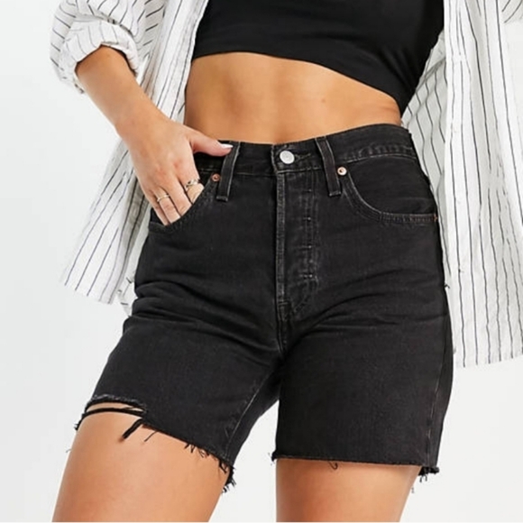 Levi's Denim - Levi's 501 Mid Thigh High Rise Shorts